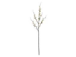 Laxiscreed Raminho De Flor De Pêssego Branco De 95cm Para Decoração De Casa Elegante E Fácil