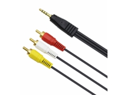 Cabo De Vídeo Av 3, 5mm Para Rca, Compatível Com Reprodutores De Dvd Portáteis Dbpower