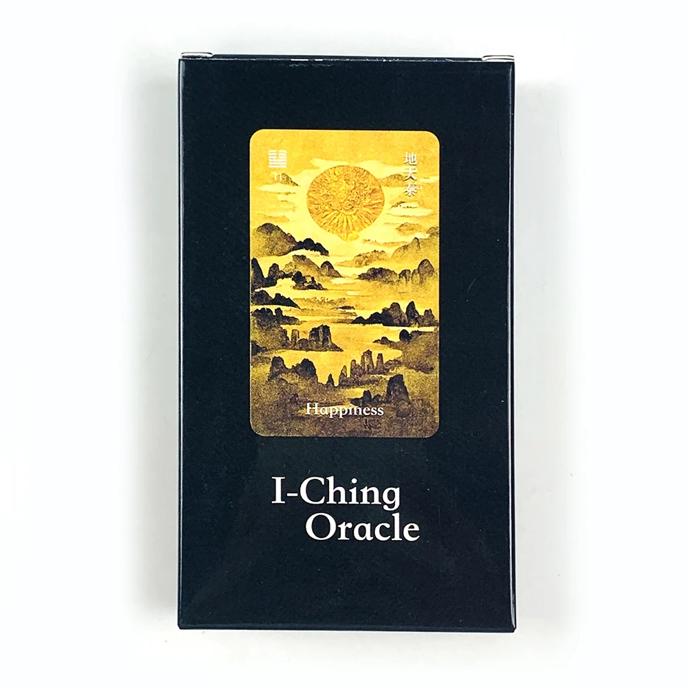 Um Jogo De Cartas I Ching Totalmente Novo, Com 64 Cartas Que Exibem A Beleza Das Paisagens Chinesas.