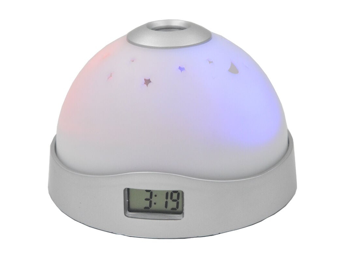 Projeção De Noite Estrelada Oceânica, Projetor De Despertador De Estrelas Com Luz Noturna Que Muda De Cor, Cria Uma Atmosfera Silenciosa E Relaxante P