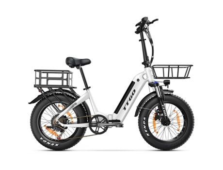 Cesto Traseiro Ttgo F6 E Bike 470350190mm 3.48kg Preto