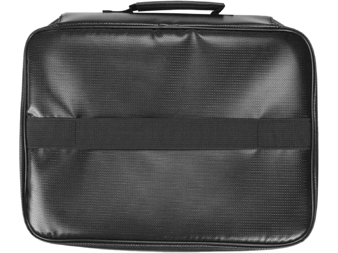 Bolsa Organizadora de Documentos À Prova de Fogo com Trava, Caixa de Armazenamento SFUSHOS