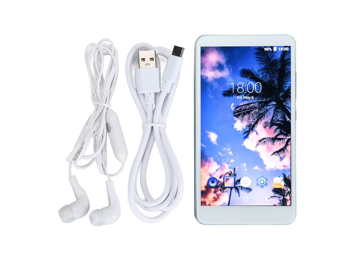 Reprodutor MP4 HD EOOCOO, 5 polegadas, música, filmes, Bluetooth
