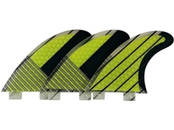 Ailerons FCS G5 para Stand Up Paddle, em Fibra de Vidro, Lote 3, com Grip, SFUSHOS