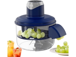 Descascador Elétrico Para Alho, Uvas, Ameixas, Frutas E Legumes(azul)