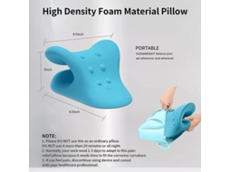 2026 almohada Quiropráctica para Aliviar Dolor de Cuello, Estirador Cervical Con Diseño Ergonómico
