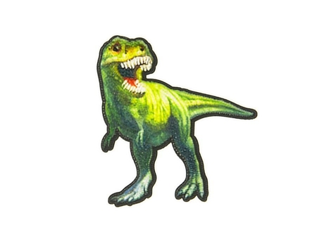 Ecusson Termocolante Dinossauro T Rex 6x6cm Mdc