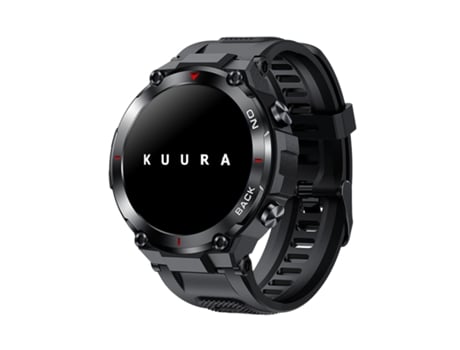 Kuura Reloj Inteligente Sport S5 Gps V3, Negro