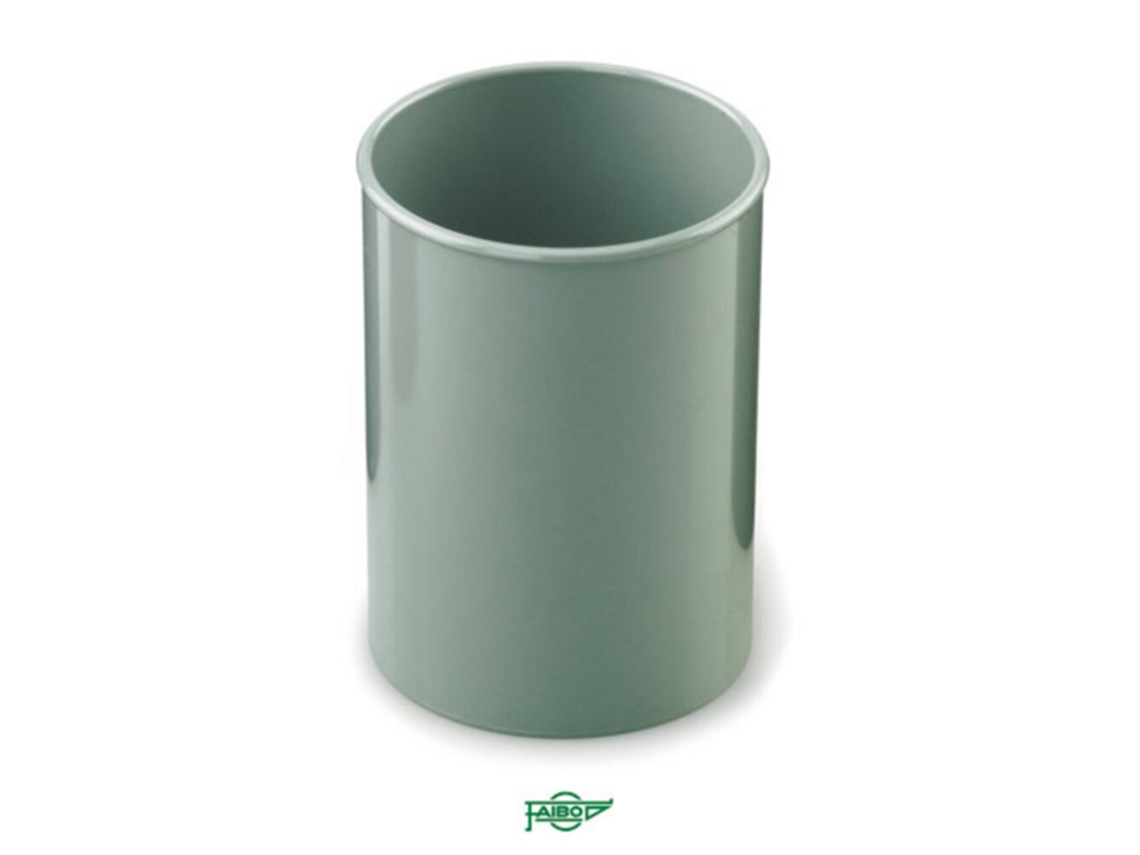 Copo Porta Lápis STAPLES Plástico 7 8 X 10 Cm Cinzento