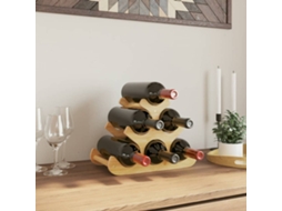 Vidaxl Garrafeira Para 6 Garrafas 35x18x25,5 Cm Bambu