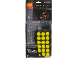 Lançador NERF Rival com 18 projéteis e clip para 12 projéteis (Idade Mínima: 14 anos)