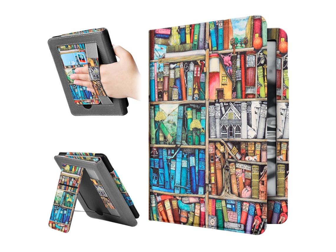 Capa Para Kindle Paperwhite 5 11ª Geração (6.8") 2021 -estante De Livros Cuich