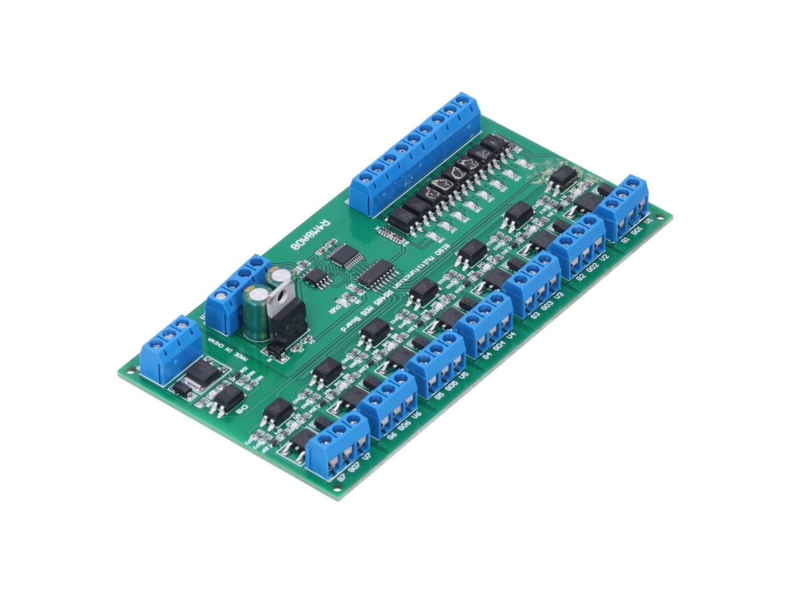 Módulo Mosfet Multifuncional 8-in 8-out Rs485