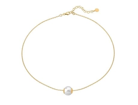 Colar Pendente Majorica 12Mm 33/43Cm - P