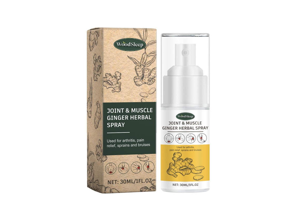 Spray Articulação Gengibre Alivia Dor Woodsleep