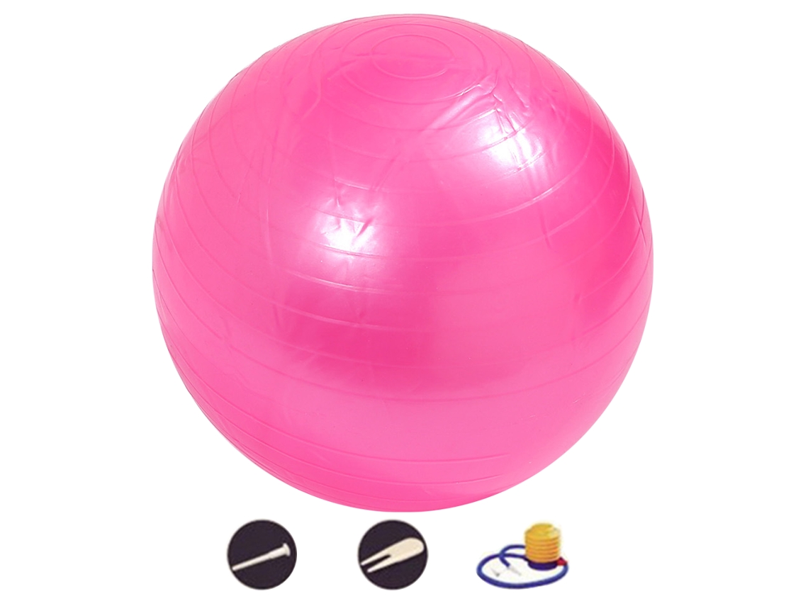 Bola De Exercício E Bola De Ioga Para Treino De Equilíbrio E Força Do Core Com Bomba