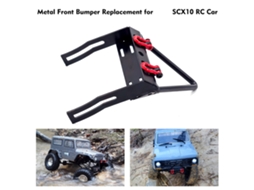 Mali parachoque Dianteiro de Metal para Carro Rc Axial Scx10 Acessório de Substituição
