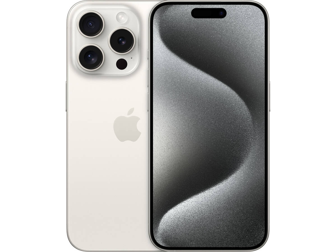 iPhone 15 Pro APPLE (6.1'' - 128 GB - Titânio Branco)