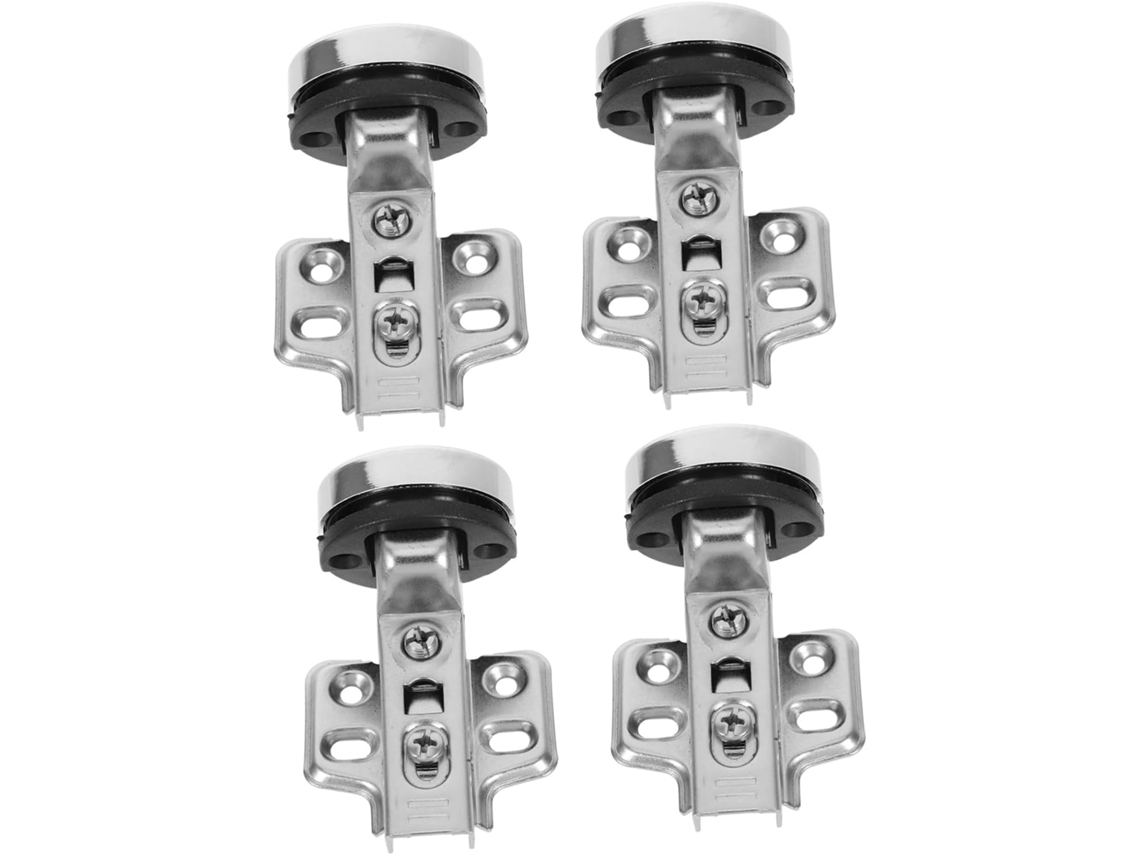 Conjunto De 4 Dobradiças Com Amortecimento Silencioso Para Portas