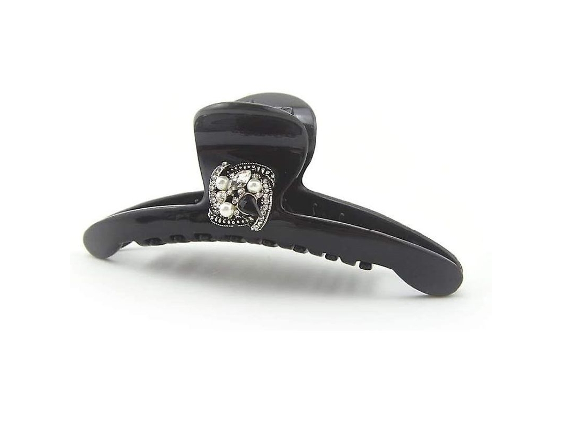 2026 2 Clips de Unhas para Cabelo para Mulheres e Meninas, com Fixação Forte Antiderrapante, Retangulares, Ideais para Cabelo Grosso