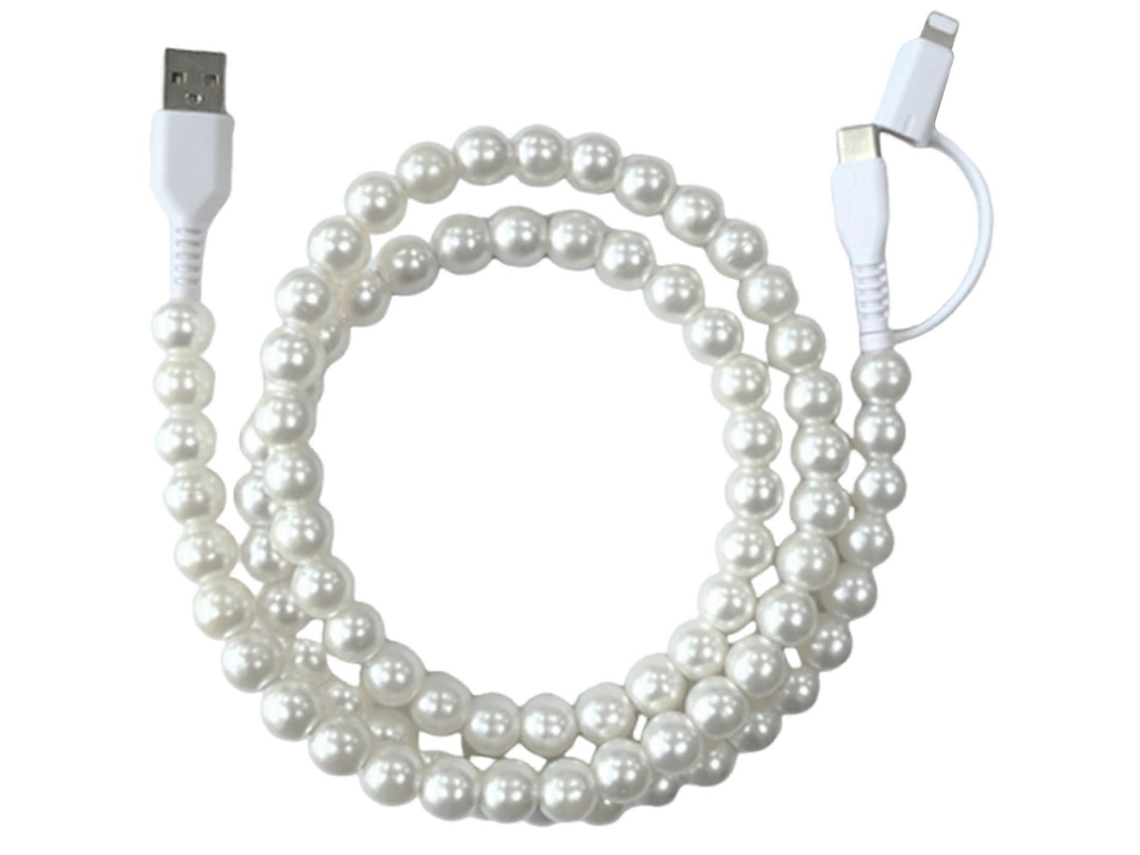 Lurelia Cabo Usb-c, Carregamento Rápido, 100cm, Branco, Telemóveis