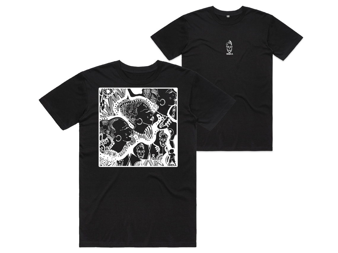 Nneka Supreme Love Black T shirt ROCKINSTONE Unisex Adults Best Sellers Size:l