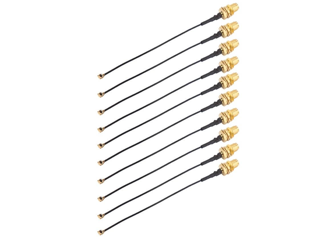 Laxiscreed Cabo De Extensão Sma Para Ipx (u.fl) Para Antena E Sensor De Reconhecimento Facial