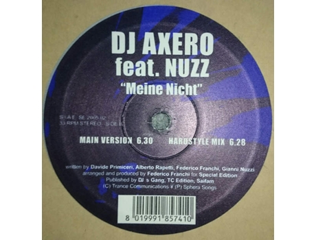 Vinil Meine Nicht Trance Communications Records