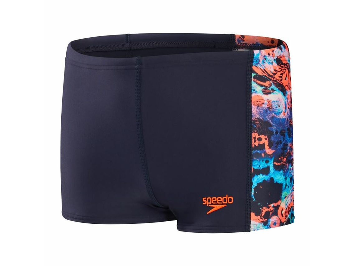 Fato de Banho Criança SPEEDO Allover Panel Preto 13-14 Anos Preto