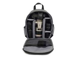 Bolsa Para Câmera Slr Mochila Fotográfica À Prova Dágua Brilvibera