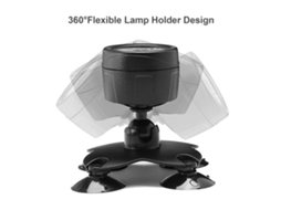Kit de lâmpada submersível RGB com controle remoto, IP68, para piscina e jardim | S/MARCA