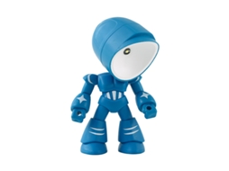 Lâmpada De Mesa Mini Azul Laxiscreed Com Luz Noite Led E Design Divertido Para Decoração