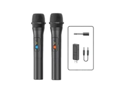 Kits De Microfone Sem Fio Com Receptor Usb Para Festa, Tv, Som E Canto