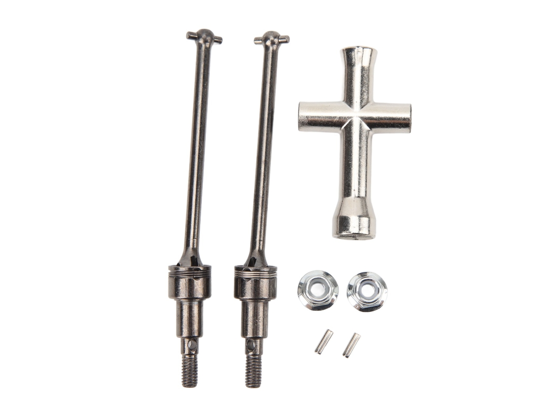 Mali eixo de Transmissão Cvd Dianteiro de Metal para Carro Rc 1/16 Scy 16101 16102 16103 16201 Peças de Upgrade