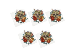 5Pcs Remendos de Bordado ALLINLESS