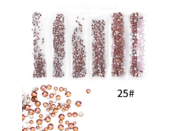 Piedras Strass Para Uñas Artísticas 6 Cuadrículas Coloridas Ferramentas Diy Manicura (25)