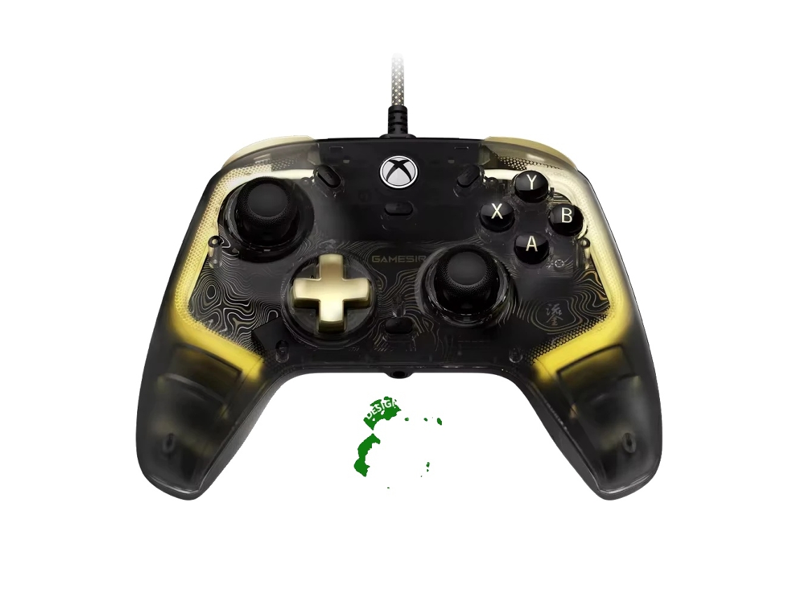 Controle De Jogo, Conexão Com Fio, Palhetas Hall Effect,kaleid Flux Oem