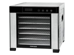 Secador Automático Da 900 Desidratador de Alimentos Preto Aço Inoxidável 600 W ROMMELSBACHER
