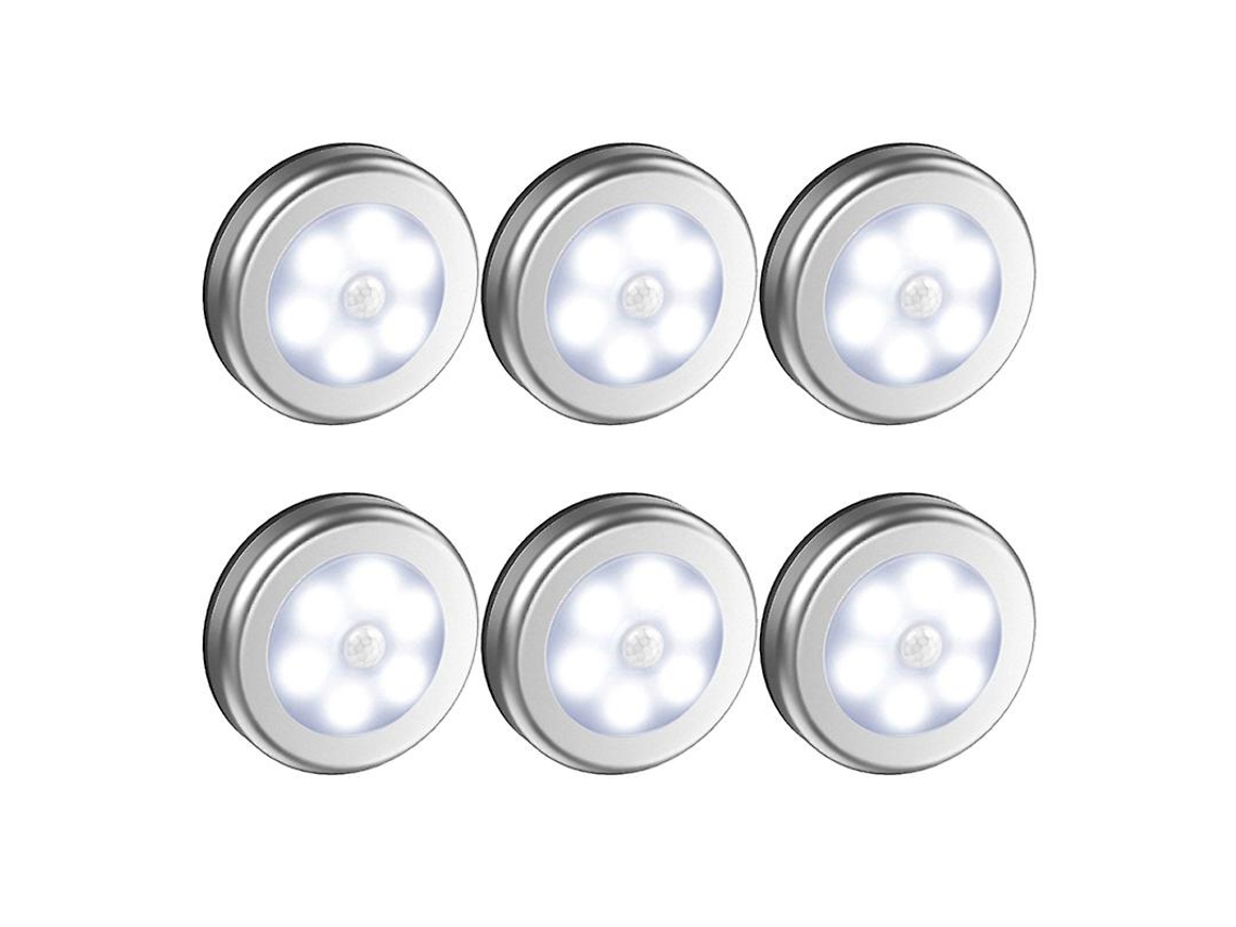 6pcs Luz De Sensor Led