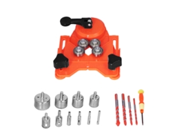 Conjunto De 16 Brocas Diamantadas Para Serra Copo 6‑50 Mm Para Azulejos Madeira Laranja Slowmoose