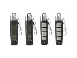 Conjunto De 4 Controles Remotos Universais 433 Mhz Para Portão E Porta Garagem, Fy