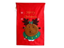Bolsa De Armazenamento De Linho E Não Tecido Para O Natal Allinless
