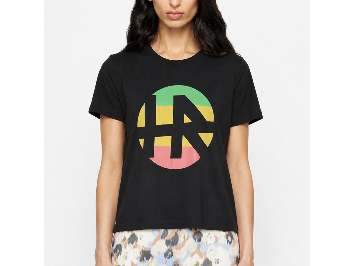 Bad Brains Human Rights Rasta Logo T-shirt Black Unisex Adults Size:s