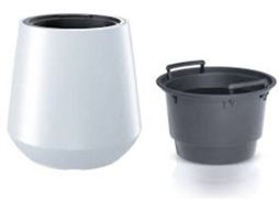 Vaso PROSPERPLAST Heos DPHET (Branco)