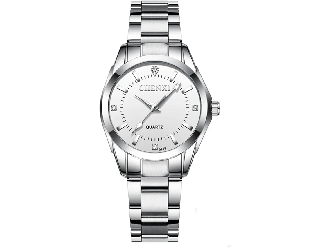 Lurelia Relógio Feminino, Movimento De Quartzo, Analógico, Aço Inoxidável, Vidro Mineral, Resistente À Água, Verde