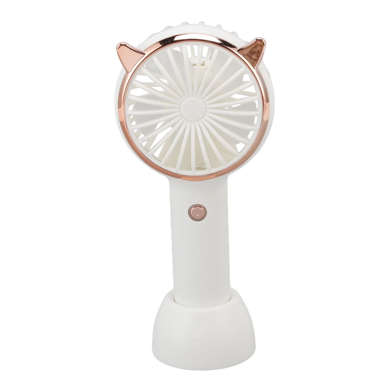 Ventilador Portátil MDUG com três velocidades, recarregável via USB