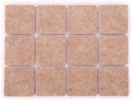 Protetores adesivos p/ móveis  Presto 30 x 30 mm (24un)