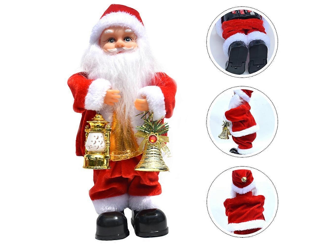 Boneco De Pai Natal Musical Eletrónico Para Crianças
