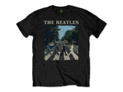 T-Shirt ROCK OFF The Beatles - Sgt. Pepper (Back Print) Preto (Tamanho: L)