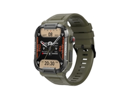 Reloj Inteligente Deportivo Resistente SHAH ARPAN Verde Militar